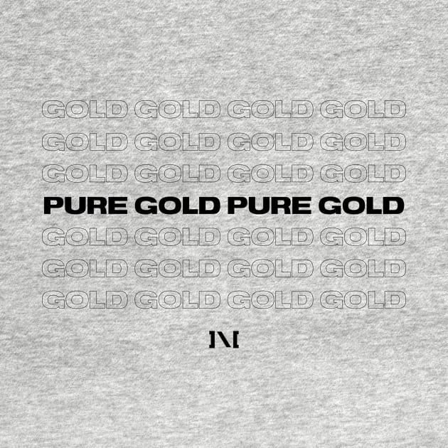 Pure Gold (Black Logo) by usernate